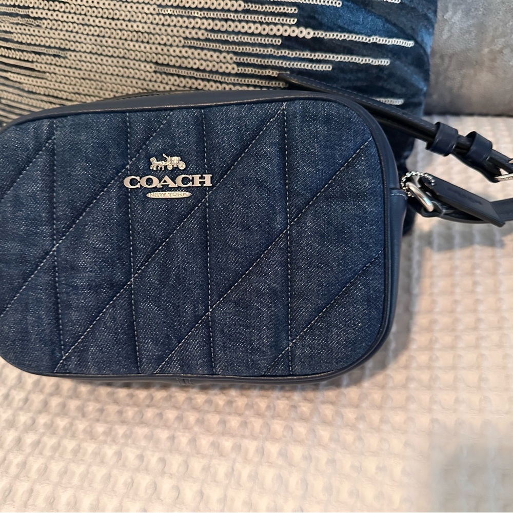 NWOT Coach mini Jamie  Quilted Crossbody Bag